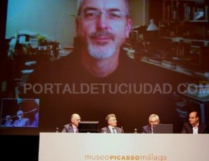 Bill Viola en videoconferencia con el Museo Picasso